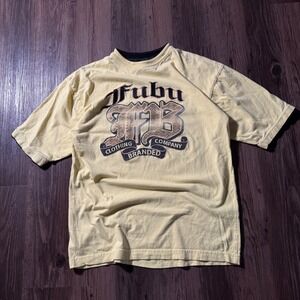 Vintage Y2K FUBU The Collection T Shirt‎ Clothing Company Branded Kids